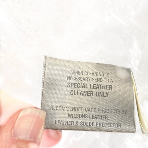 Wilsons Leather Pelle Studio Womens Black Leather Blazer Jacket Sz M SKU 9414 - Picture 12 of 13